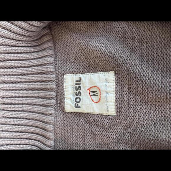 Fossil Men's Zip-Up Sweater -โ Size M - Picture 2 of 9